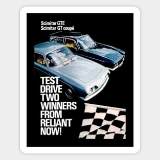 RELIANT SCIMITAR - advert Magnet